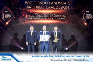 Tại PropertyGuru Vietnam Awards 2019, dự án Eco Green Sài Gòn thắng lớn, được vinh danh trong nhiều hạng mục