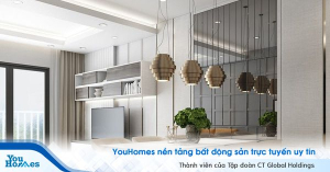 Căn hộ 2 phòng ngủ trở nên sang trọng nhờ thiết kế nội thất 