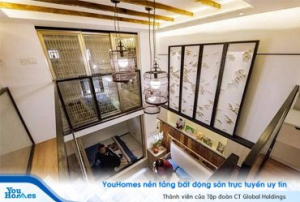 Thiết kế nhà phố 19m² dành cho 3 thế hệ