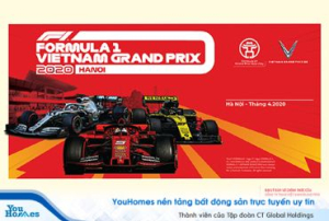 Đổi điểm YouPoint lấy vé F1 Grand Prix 2020 FREE chỉ với thao tác đơn giản qua YouHomes