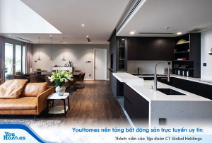 Phong cách hiện đại cho căn hộ 2 tầng 