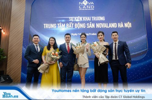 Hà Nội: Khai trương trung tâm bất động sản Novaland