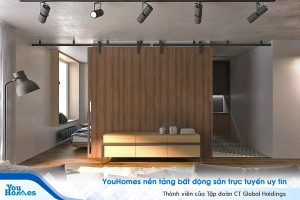 Thiết kế độc đáo, cá tính của căn hộ studio 56m2