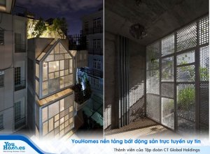 Nhà ống 30m2 vô cùng thoáng gió với chi phí thấp