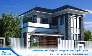 10 mẫu nhà chữ L 2 tầng xuyên suốt mọi thời đại