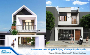 Mẫu nhà ống 2 tầng 2 phòng ngủ- Sự lựa chọn hoàn hảo năm 2020