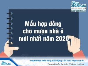 Mẫu hợp đồng cho mượn nhà ở mới nhất năm 2020 