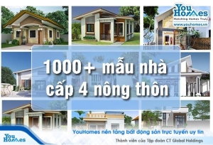 1000+ mẫu nhà cấp 4 đẹp giá rẻ ở nông thôn