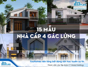 Tổng hợp 15 mẫu nhà cấp 4 có gác lửng đẹp hiện đại