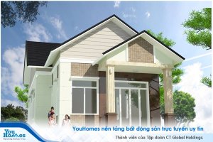 10 mẫu nhà cấp 4 2 phòng ngủ đẹp mê mẩn