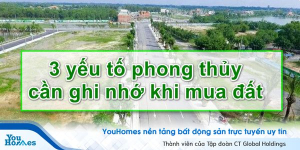 3 yếu tố phong thủy cần ghi nhớ khi chọn mua đất