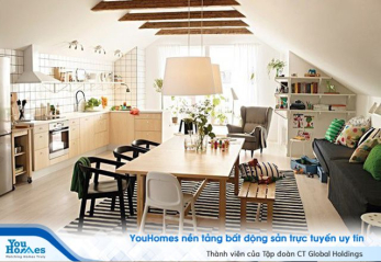Mẫu phòng ăn đơn giản mà vạn người mê