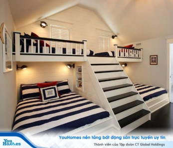 Biến đổi căn phòng gác xép cho nhà hiện đại