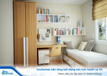 Gợi ý thiết kế phòng làm việc cho căn hộ nhỏ hẹp