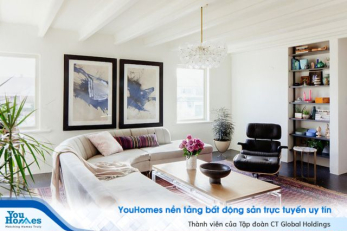 Phối hợp màu sắc tuyệt vời cho căn hộ hiện đại 