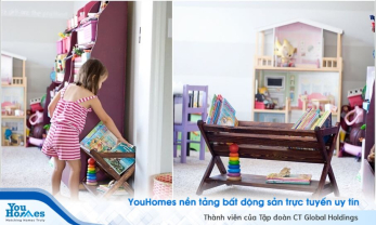 Bỏ túi cách tái chế gỗ để trang trí cho phòng bé