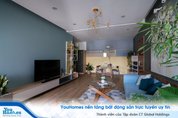 Nội thất căn hộ mang thiết kế tự nhiên thân thiện