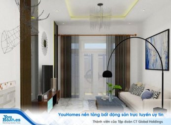 Nhà ống 4 tầng mang phong cách hiện đại
