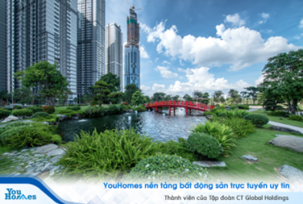 Vinhomes Central Park trải dài dọc triền sông Sài Gòn