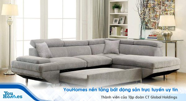 Giường tích hợp sofa - Sự lựa chọn tuyệt vời cho người trẻ độc thân