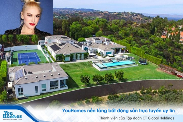 Mê mẩn căn biệt thự 22 triệu USD ở Beverly Hill vừa bán của Gwen Stefani