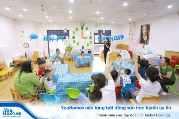 Top 5 trường mầm non nhận trẻ từ 12 tháng tuổi tốt nhất gần Times City