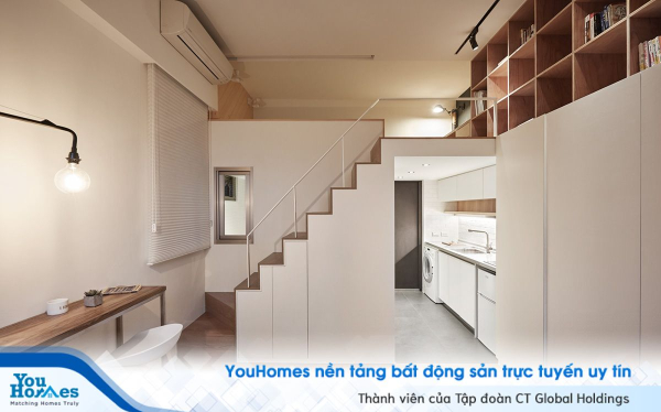 Ấn tượng với căn hộ 22 m2 thiết kế cực thông minh