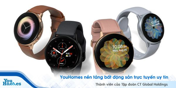 Giảm giá cực sốc đồng hồ thông minh Galaxy Watch Active2 lên đến 10% tại YouHomes Mall