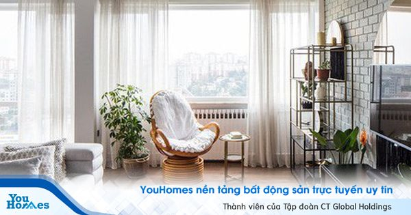 Thiết kế căn hộ tầng cao mang lại vẻ đẹp yên bình, giản dị