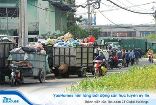 Ô nhiễm môi trường bao vây nhiều chung cư TP.HCM