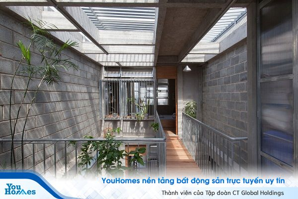 Ngôi nhà mang nét truyền thống giữa lòng đô thị Sài Gòn