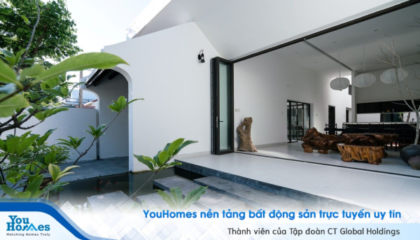 Sự kết hợp giữa hiện đại và truyền thống trong ngôi nhà Đà Nẵng