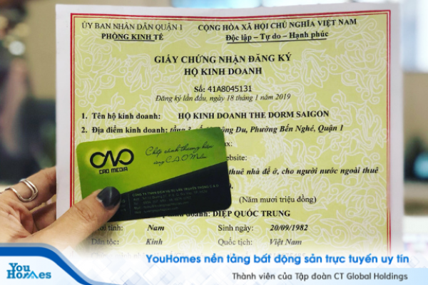 Cho thuê nhà có cần đăng ký kinh doanh không?