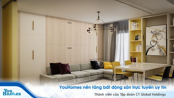 Thiết kế làm sao cho hợp lý với diện tích 45m2 cho gia đình 4 người? 