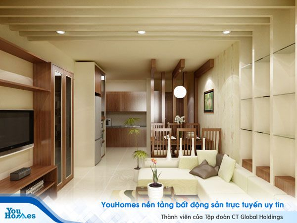 Ngỡ ngàng với mẫu thiết kế nhà ống 2 tầng 40m2 đầy tiện nghi và sang trọng!