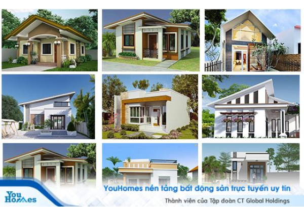 10+ mẫu nhà 1 tầng giá rẻ phù hợp với mọi gia đình