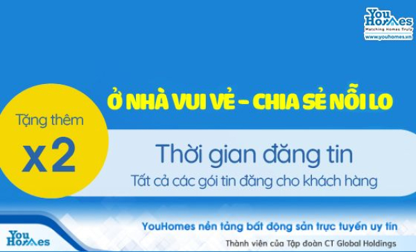 'Ở nhà vui vẻ - Chia sẻ nỗi lo' cùng YouHomes