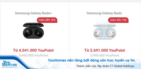 Mua tai nghe Samsung chính hãng giá rẻ tại YouHomes