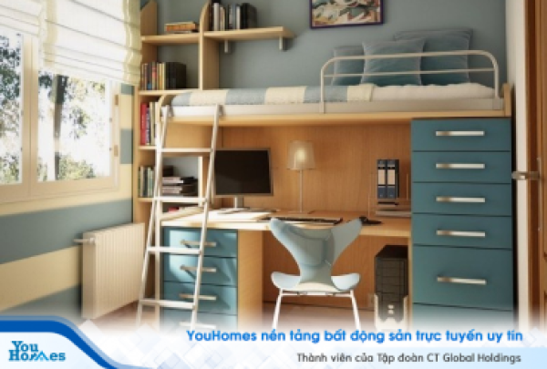 Tiết kiệm không gian ngôi nhà, cuộc sống thuận tiện và dễ dàng hơn