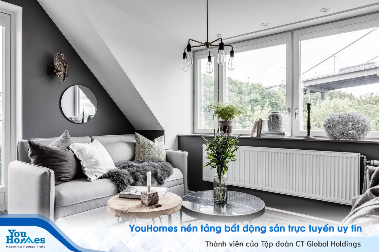 Căn hộ thiết kế: Căn hộ thiết kế hiện đại đang được yêu thích bởi sự tiện nghi, sang trọng và tinh tế trong từng chi tiết. Thiết kế đa dạng và phù hợp với nhu cầu của mọi gia đình. Không gian thoáng đãng, rộng rãi và bố trí hợp lý sẽ giúp cho cuộc sống của bạn thêm phần tiện nghi và trọn vẹn hơn.