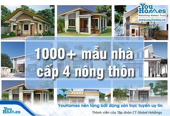 1000+ Mẫu Nhà Cấp 4 Đẹp Giá Rẻ Ở Nông Thôn