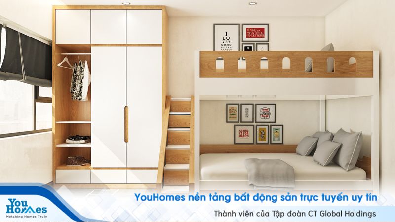 Bản vẽ, phương án và 20+ mẫu thiết kế phòng ngủ nhỏ 10m2 giá rẻ
