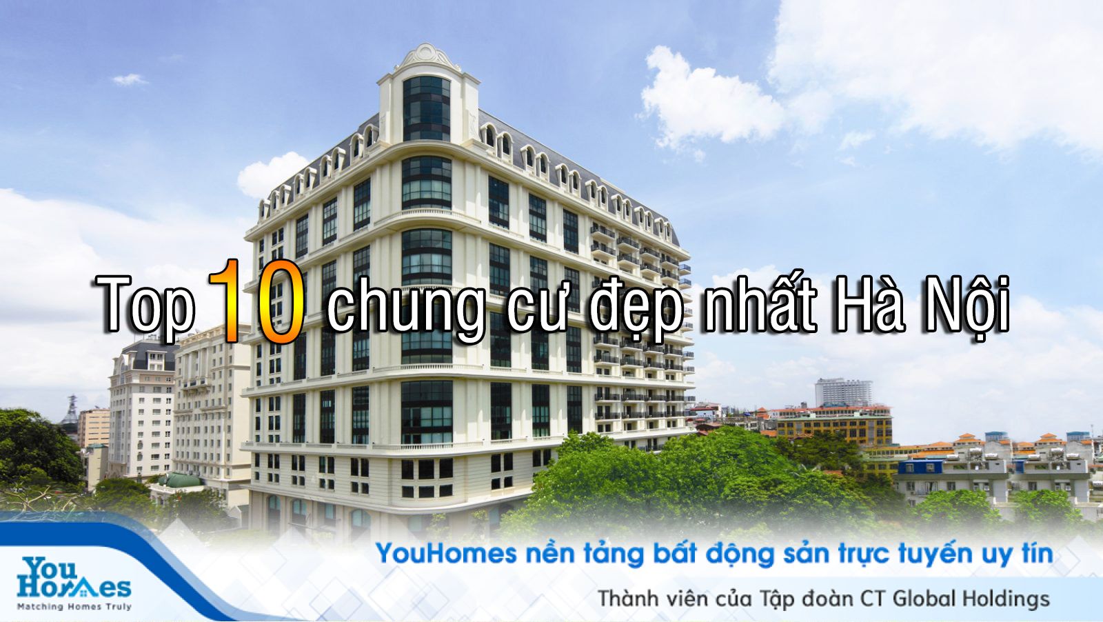 Top 10 dự án chung cư đẹp nhất Hà Nội