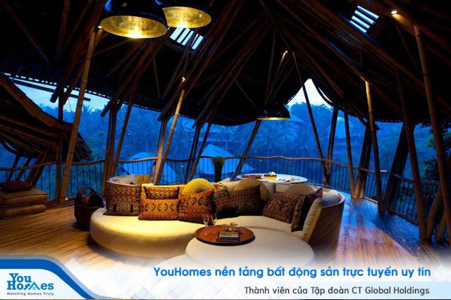 Ngỡ ngàng biệt thự tre 6 tầng tuyệt đẹp giữa rừng - Ảnh 12. Ngỡ ngàng biệt thự tre 6 tầng tuyệt đẹp giữa rừng - Ảnh 12.