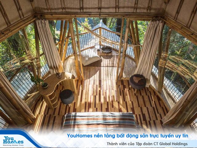 Ngỡ ngàng biệt thự tre 6 tầng tuyệt đẹp giữa rừng - Ảnh 3. Ngỡ ngàng biệt thự tre 6 tầng tuyệt đẹp giữa rừng - Ảnh 3.