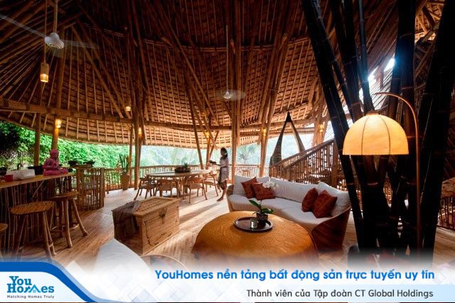 Ngỡ ngàng biệt thự tre 6 tầng tuyệt đẹp giữa rừng - Ảnh 7. Ngỡ ngàng biệt thự tre 6 tầng tuyệt đẹp giữa rừng - Ảnh 7.