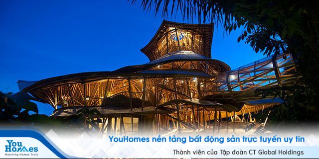 Ngỡ ngàng biệt thự tre 6 tầng tuyệt đẹp giữa rừng - Ảnh 9. Ngỡ ngàng biệt thự tre 6 tầng tuyệt đẹp giữa rừng - Ảnh 9.