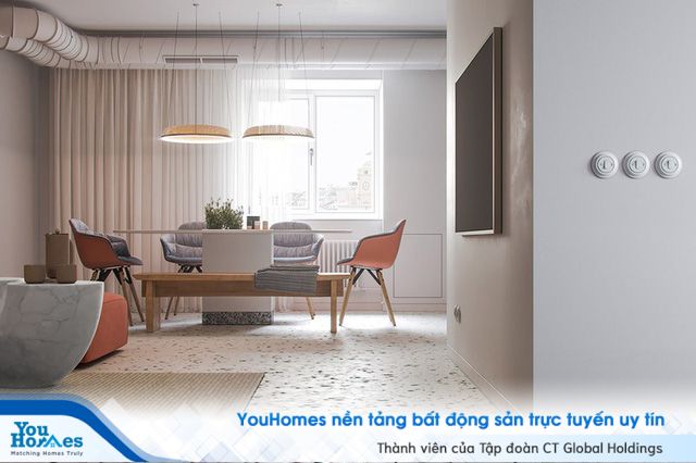 Căn hộ hiện đại sử dụng nhiều màu sắc bất ngờ - Ảnh 3.