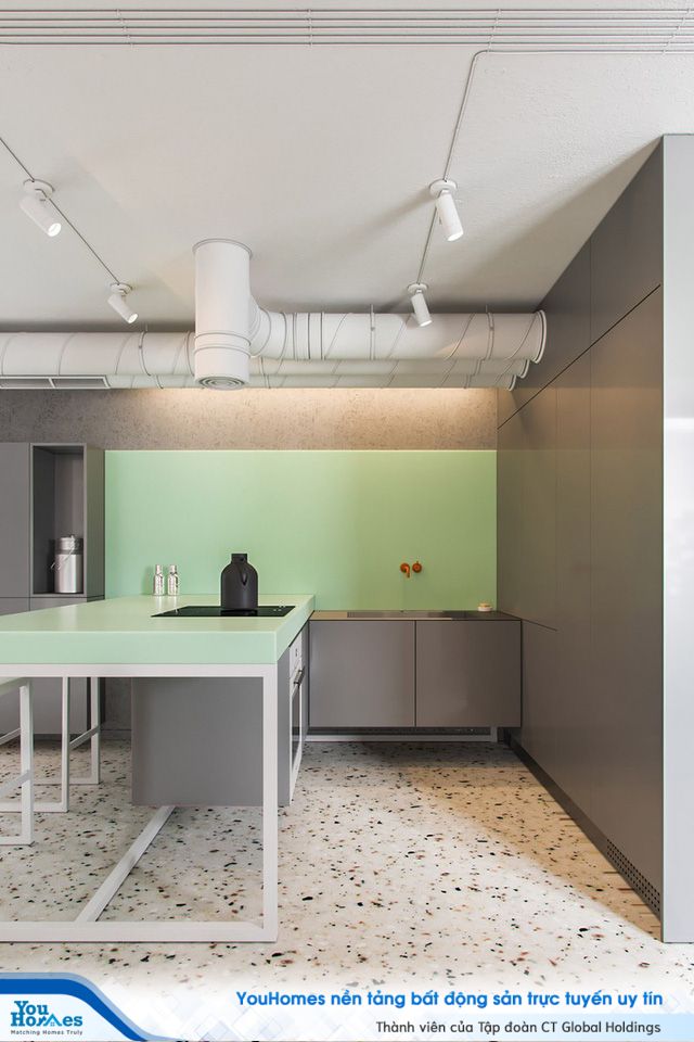 Căn hộ hiện đại sử dụng nhiều màu sắc bất ngờ - Ảnh 5.