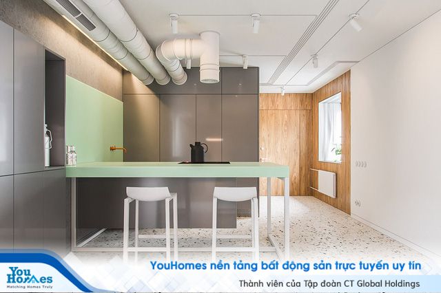 Căn hộ hiện đại sử dụng nhiều màu sắc bất ngờ - Ảnh 6.